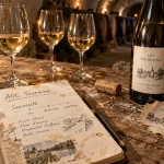 Vin de touraine en dégustation AOC, sauvignon vif ou chenin moelleux, cave de tuffeau